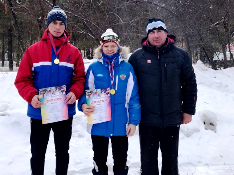 Золотой пьедестал наших студентов на XIX Краевых соревнованиях по лыжным гонкам