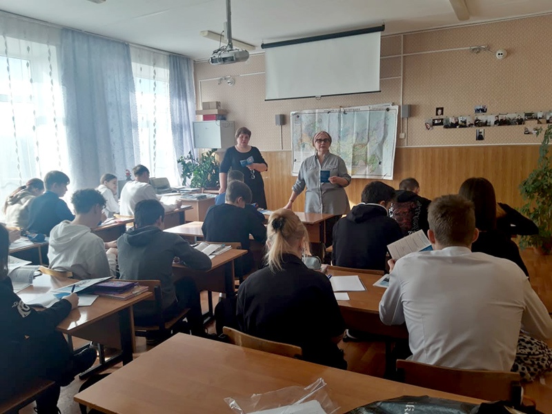 Профориентационные встречи с выпускниками школ города Горняка