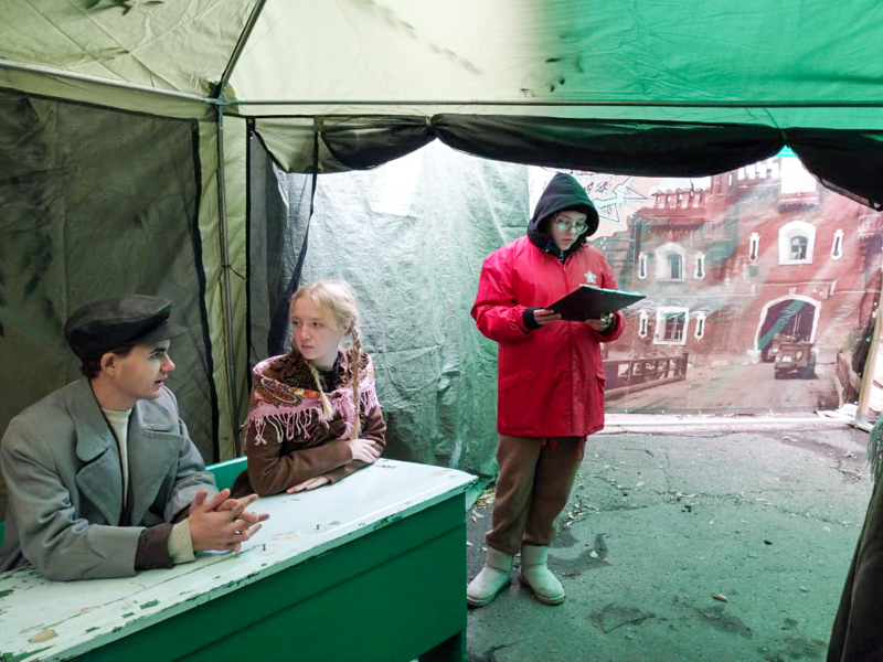 Студенты Рубцовского института прошли квест «Дорогами Бессмертного полка. Путь в 10 лет»